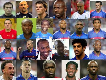 les bleus